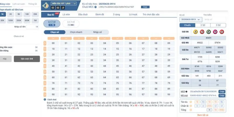 Thao tác chơi lô đề 3 miên 9win nhanh chóng